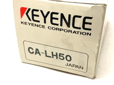 USED KEYENCE HIGH-RESOLUTION LOW-DISTORTION LENS 50MM