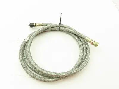 Parker P76212501 Braided Steel Flex Hose 1/4" x 8' Female JIC Swivel Ends