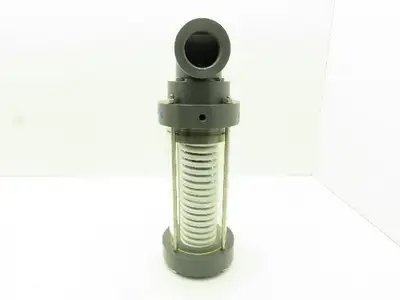 Plast-o-matic ES150LV-NC 1-1/2" NPT Pneumatic Shutoff Valve Spring Return NC