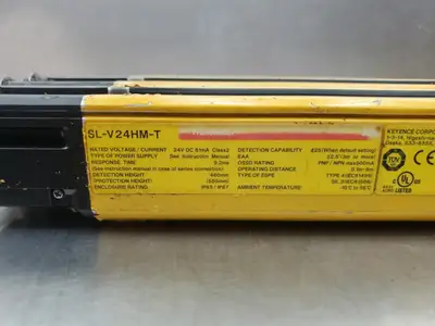 Keyence SL-V24HM-R/SL-V24HM-T Light Curtain Safety System. 5C-11
