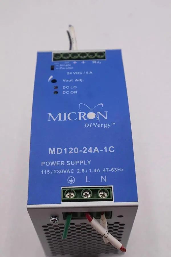 Micron Industries MD120-24A-1C Power Supply #K-268A