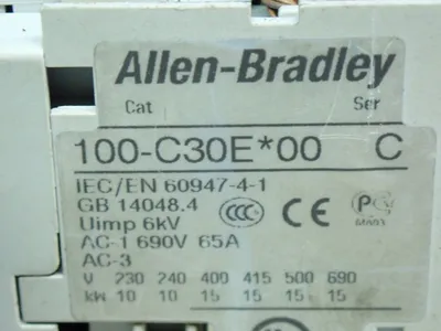 USED ALLEN BRADLEY 100C30E*00