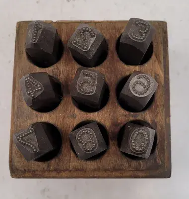 USED GEORGE SCHMIDT INC STAMP SET