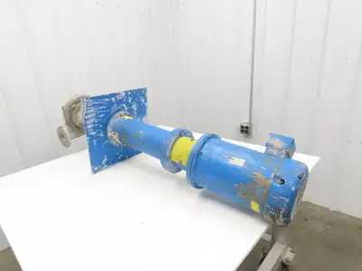 Sanwa Type VM Stainless Centrifugal Pump 1.5x2" Flanged 5Hp 3450 RPM 460V 3PH
