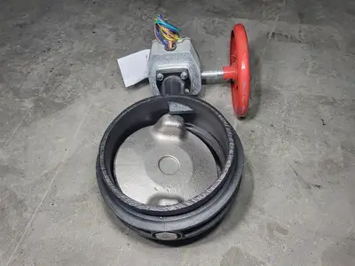 8" Butterfly Valve 300MS, 761D, V08070651Q0, 300 PSI