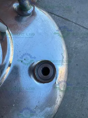 USED ALLOY PRODUCTS 45 LITER STAINLESS STEEL PRESSURE VESSEL 130 PSI