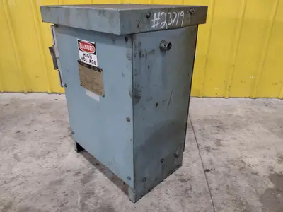 20 KVA POWERFORMER 230 --> 230Y/133 VOLT ELECTRICAL TRANSFORMER: STOCK #23719