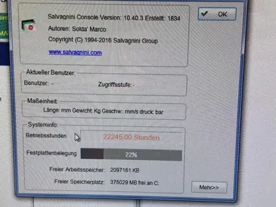 USED 2015 SALVAGNINI S4XE.40