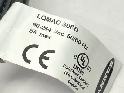 New | in-Stock Banner Engineering LQMAC-306B Cable & Wire Michigan US | Maverick Industrial Sales #1393394