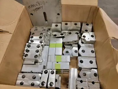 Assortment Lathe Chuck Jaws & Accessories 44 pcs