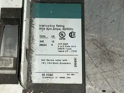 Used GENERAL ELECTRIC TEB132040WL Circuit Breakers Ohio US | HGR 24 #1325937