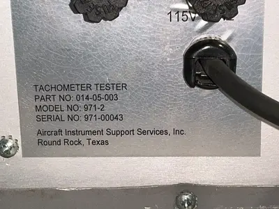 Used AIRCRAFT INSTRUMENT SUPPORT SERVICES INC. 9712 Aviation Test Equipment Ohio US | HGR 24 #1572158