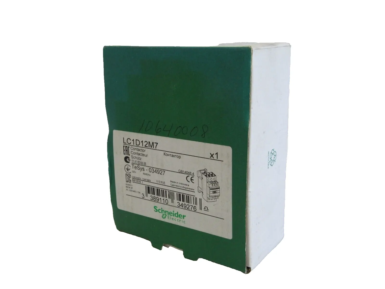 NEW SCHNEIDER ELECTRIC LC1D12M7 CONTACTOR