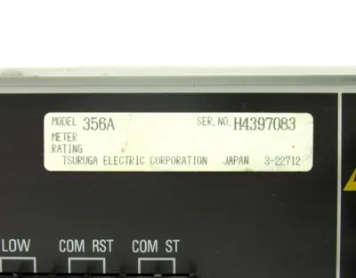 USED TSURUGA ELECTRIC 356A
