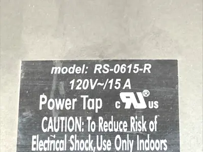 USED TRIPP LITE 6-OUTLET 15A 120V POWER STRIP 15FT CORD