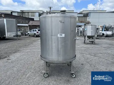 Unknown Portable Stainless Steel Tank, 2500# Capacity
