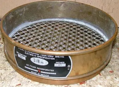 QTY. 1. COMBUSTION ENGINEERING, SIEVE ASTEME-11, S...