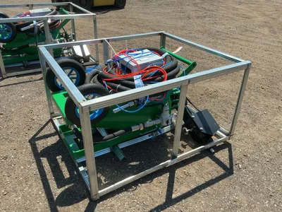 New JCT DB500 Dustless Blasting Unit, Includes SHWL Sand Blast Hose W.P. : 1.2 MPa, Approximately 53...