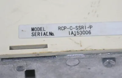 ROBO CYLINDER RCP-C-SSRI-P CONTROL MODULE SSRIH-500, RCPCSSRIP