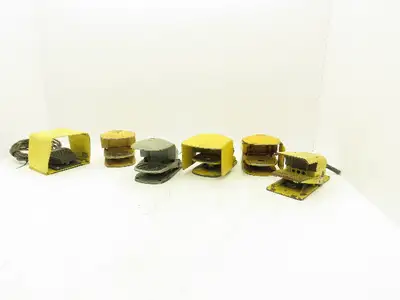 Square D Foot Pedal Switch Shield Yellow Lot of 6