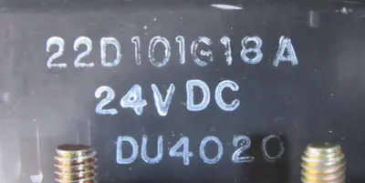 NEW GENERAL ELECTRIC DS304N03BF024DXT DC CONTACTOR 22D101G18A