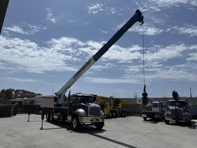 Used 2016 PETERBILT 348 Truck-Mounted Cranes California US | Ben Kaplan Equipment #1344145