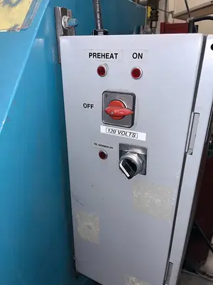 USED SHOT BLAST CABINET ADF 559