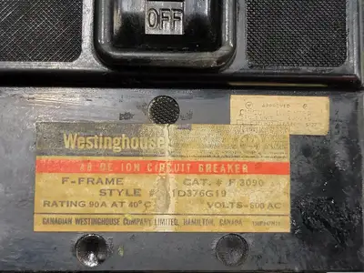 USED WESTINGHOUSE F3090
