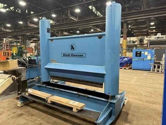 BLACK CLAWSON 60 X 72 HYDRAULIC ROLL SPLITTER – NEW 1983