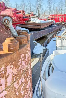 Used AFTERMARKET 47' FT SUB BASE PLATFORM WITH 36" IN RAMPS Misc Construction Attachements Pennsylvania US | East West Machinery & Drilling #1417953
