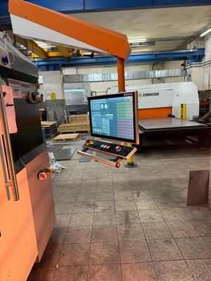 ERMAKSAN CNC Fiber Laser, in top condition, video