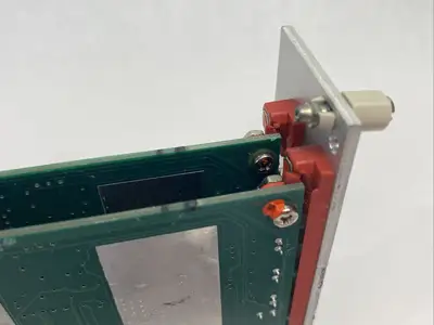 Used F&K Delvotec Powerboard III Interface Card BROKEN PLASTIC HINGE PLC Processors Michigan US | Maverick Industrial Sales #1389654