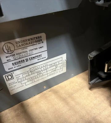 USED Square D M5DSFS030