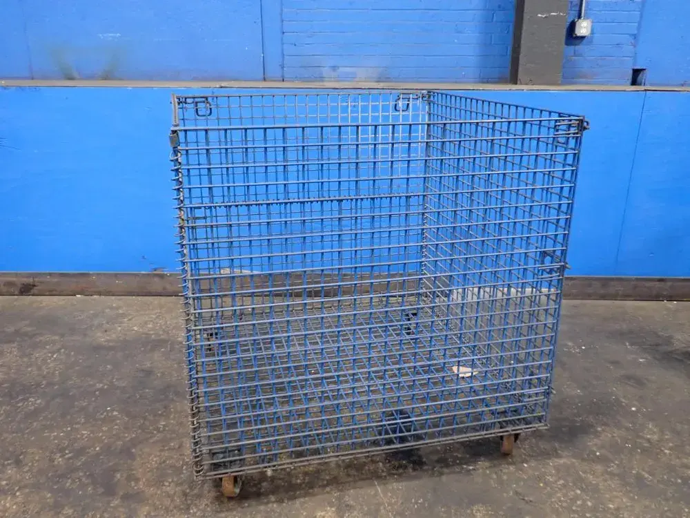 48" X 46" X 42" Collapsible Wire Basket