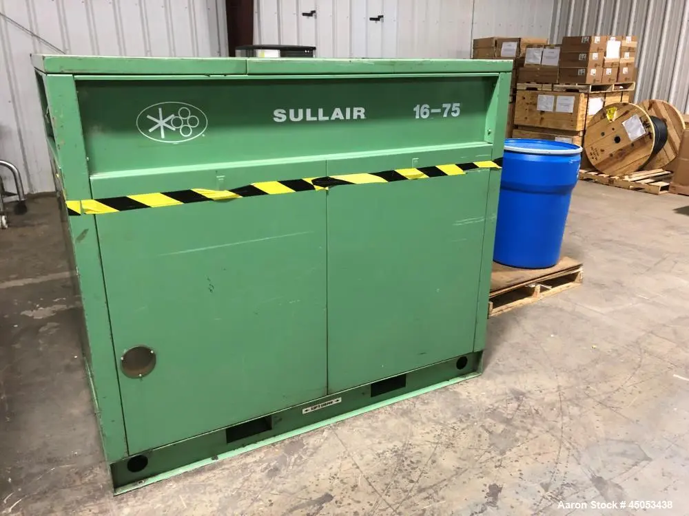 Used SULLAIR 16-75 High Pressure Air Compressors Illinois US | Aaron Equipment #84766