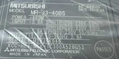 NEW MITSUBISHI MR-J3-40BS SERVO AMPLIFIER MELSERVO MR-J