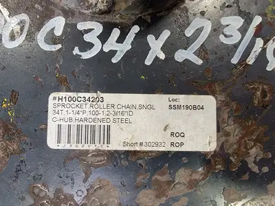 Roller Chain Sprocket No. H100C34203
