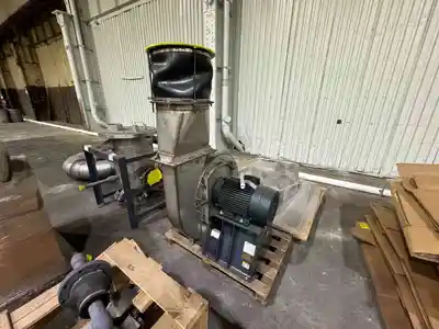 USED 2022 THERMAL OXIDIZER HORIZONTAL BURNER & CHAMBER