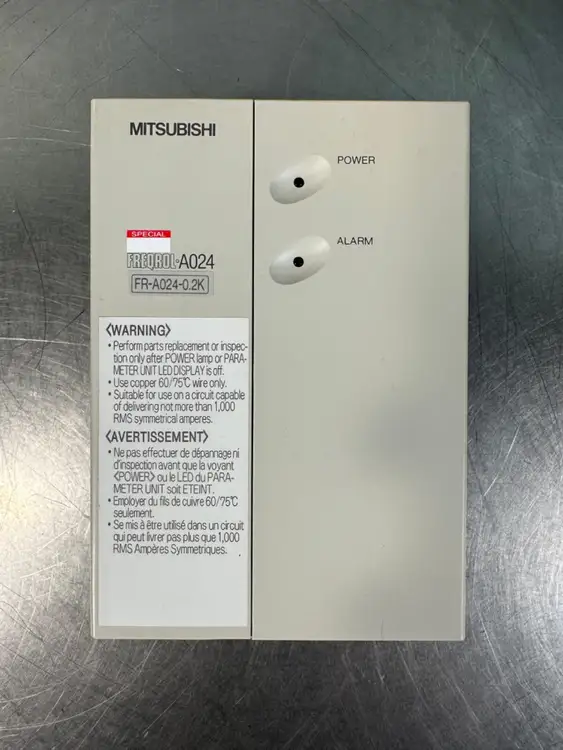 Used Mitsubishi FR-A024-0.2K Variable Speed Drives South Carolina US | Palmetto Automation #1158491