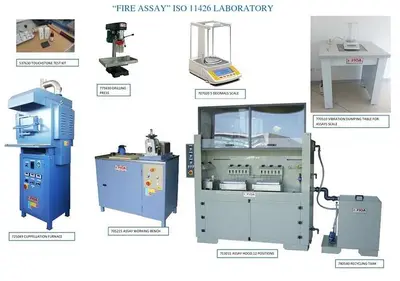 Complete Fire Assay Laboratory by Cupellation
