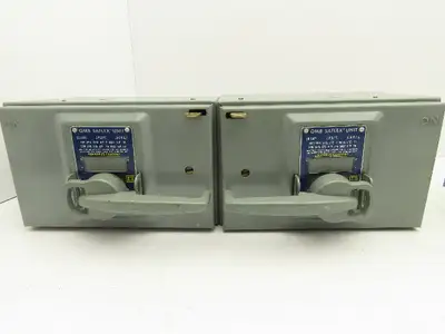 Square D QMB-3603-T Fusible Panelboard Disconnect Switch Twin 30A 600V Lot of 2