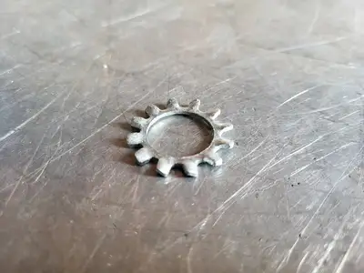 0.8" Lock Washer External Teeth