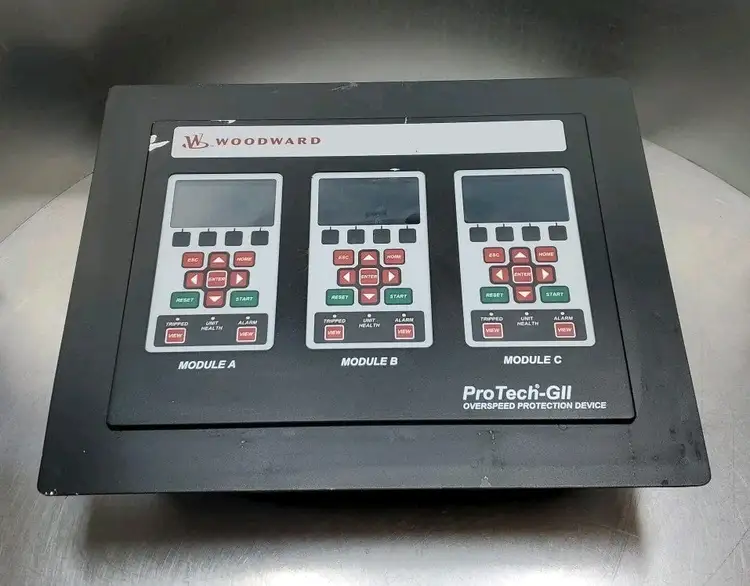Used Woodward 8237-2600 Rev B Turbine Control Panel Automation Control (HMI) South Carolina US | Palmetto Automation #1544518