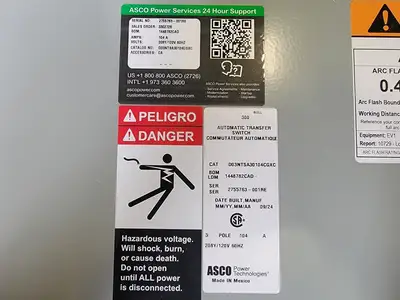 USED ASCO D03NTSSA0104CGXC