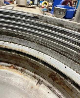 Westfalia SA 80-06-177 clarifier parts, 316SS.