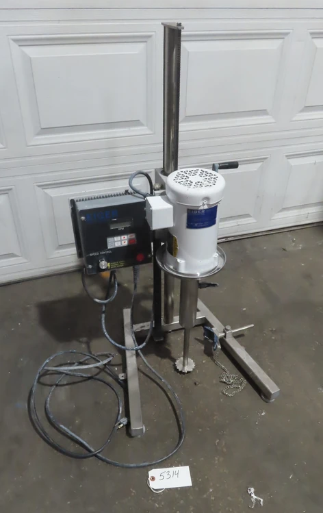Used _UNKNOWN_ 1 HP LHSD TEFC Dispersers / Emulsifiers Ohio US | Ingalls Process Equipment #876708