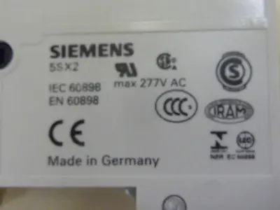 USED SIEMENS 5SX21-D10