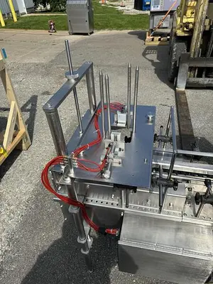 USED CINTROL GMC CUP, TUB AND TRAY FILLING AND LIDDING LINE FDS1500