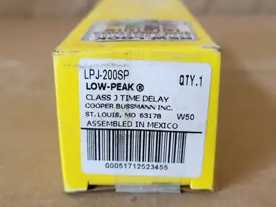 NEW COOPER BUSSMAN INC. LPJ-200SP