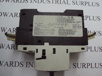 Siemens Contactor Overload Relay 3RV1421-1GA10 Controller 3ZX1012-0RV02-1AA1